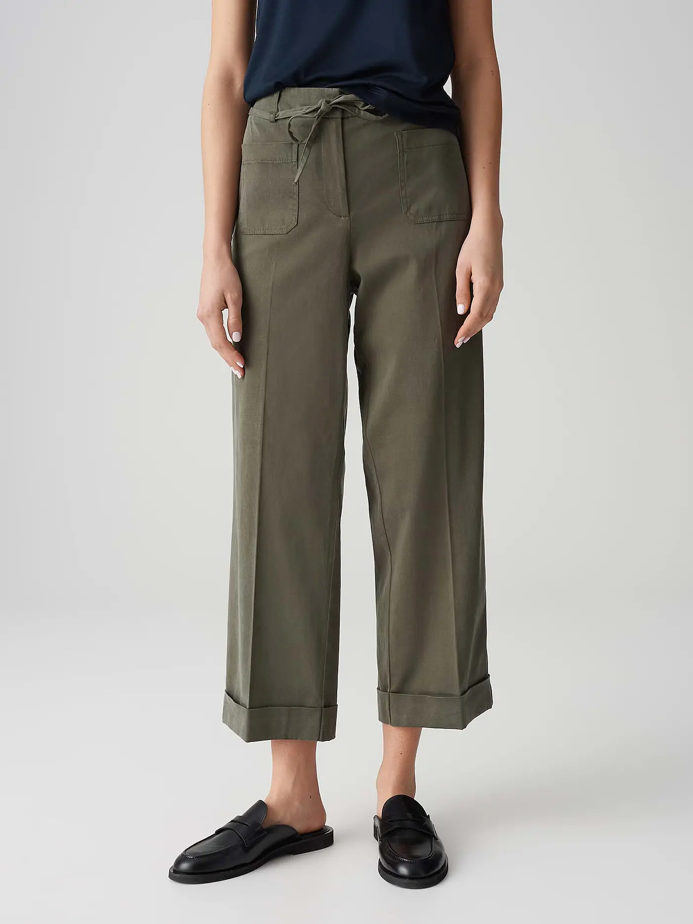 OPUS | Businesshose MEERI URBAN | olive